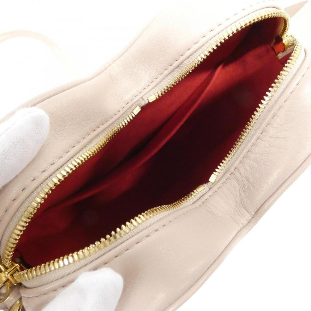 Louis Vuitton Rose Leather Shoulder Bag