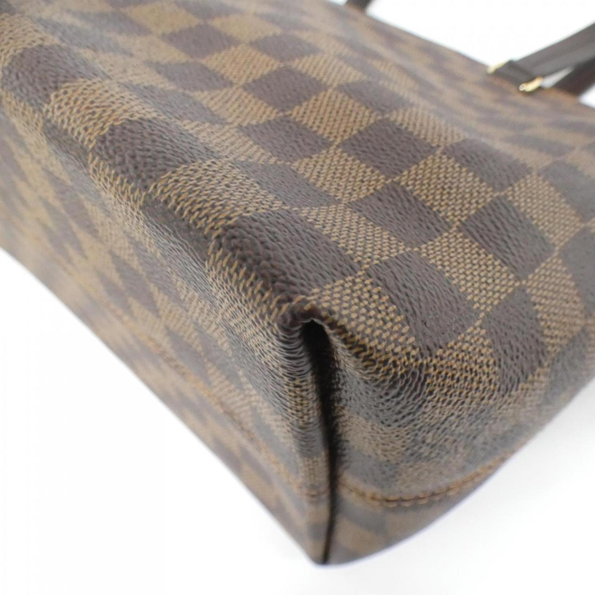 Louis Vuitton Ebene Coated Canvas Handbag