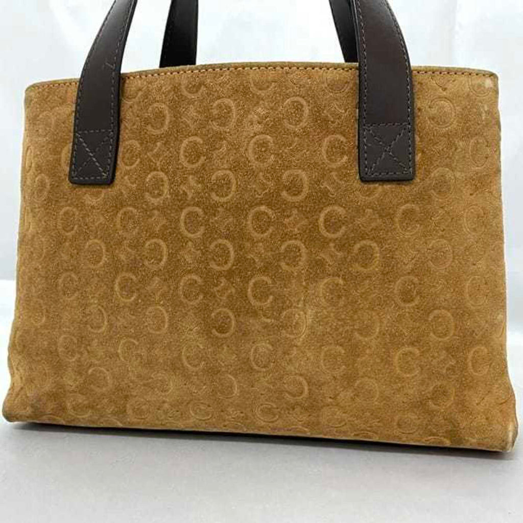 Celine Brown Suede Leather Handbag