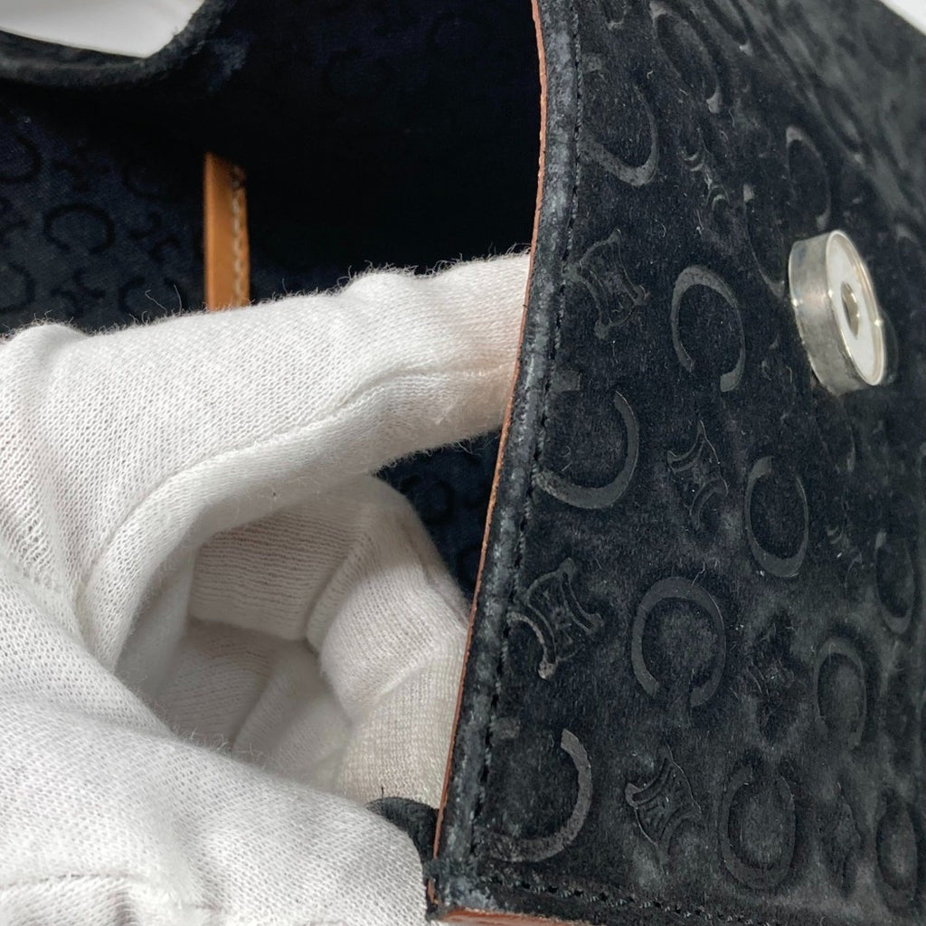 Celine Brown Leather Shoulder Bag