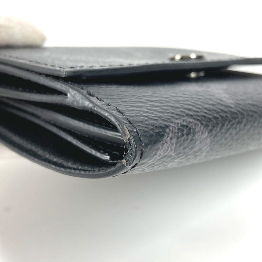 Louis Vuitton Black Monogram Eclipse Monogram Eclipse Wallet (Tri-Fold)