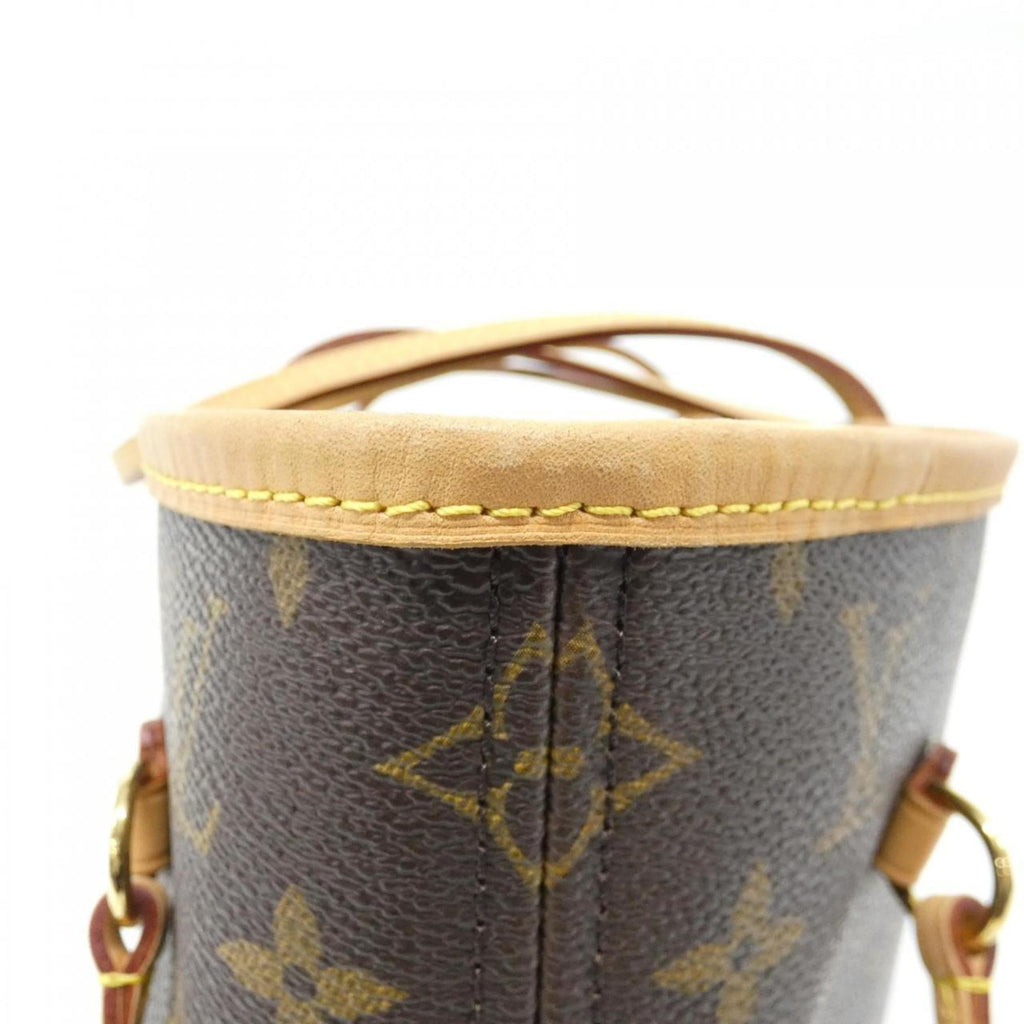 Louis Vuitton Marron Coated Canvas Handbag