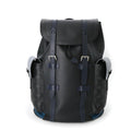 Louis Vuitton Black Blue Gray Monogram Eclipse Monogram Eclipse Epi Leather Backpack