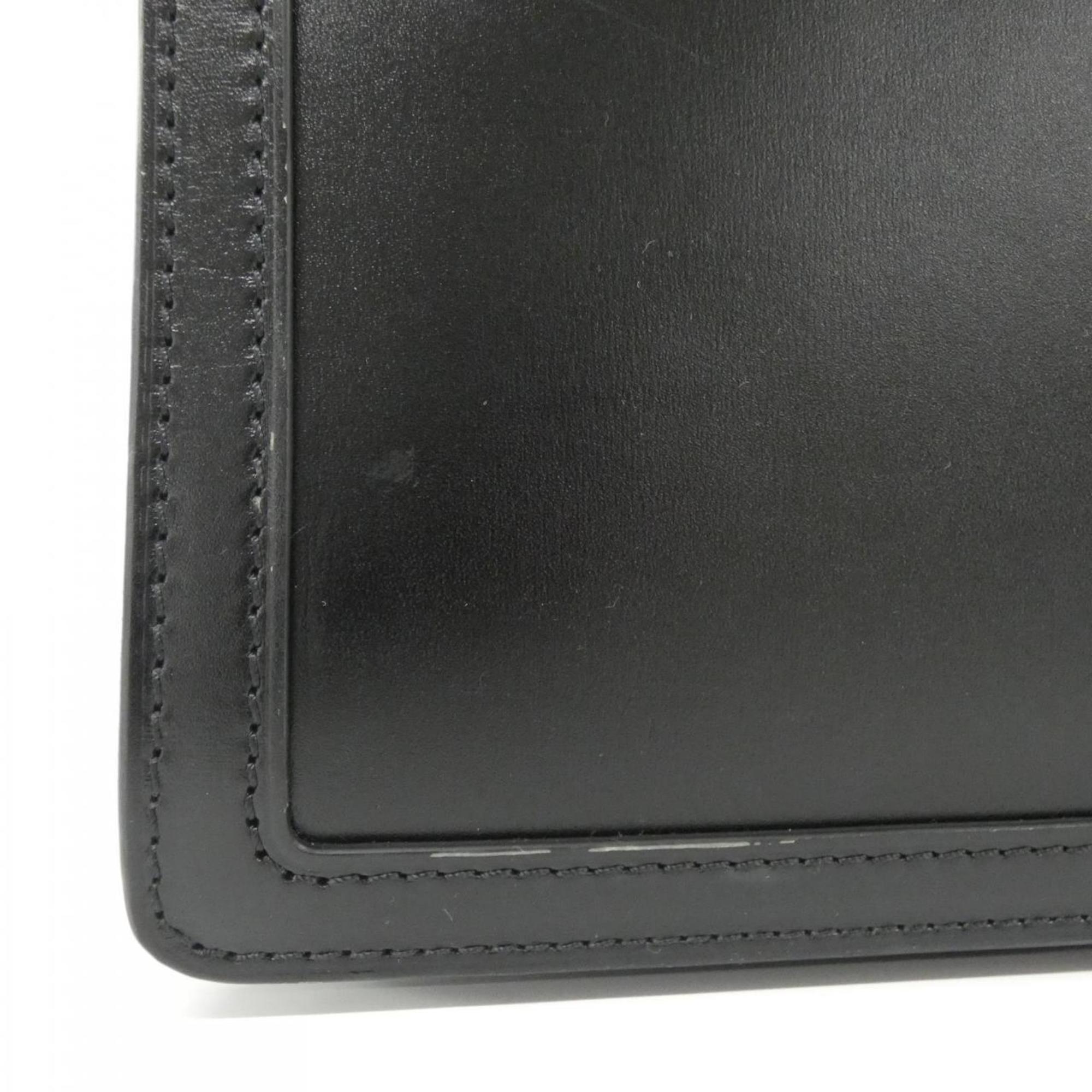 Louis Vuitton Black Leather Shoulder Bag
