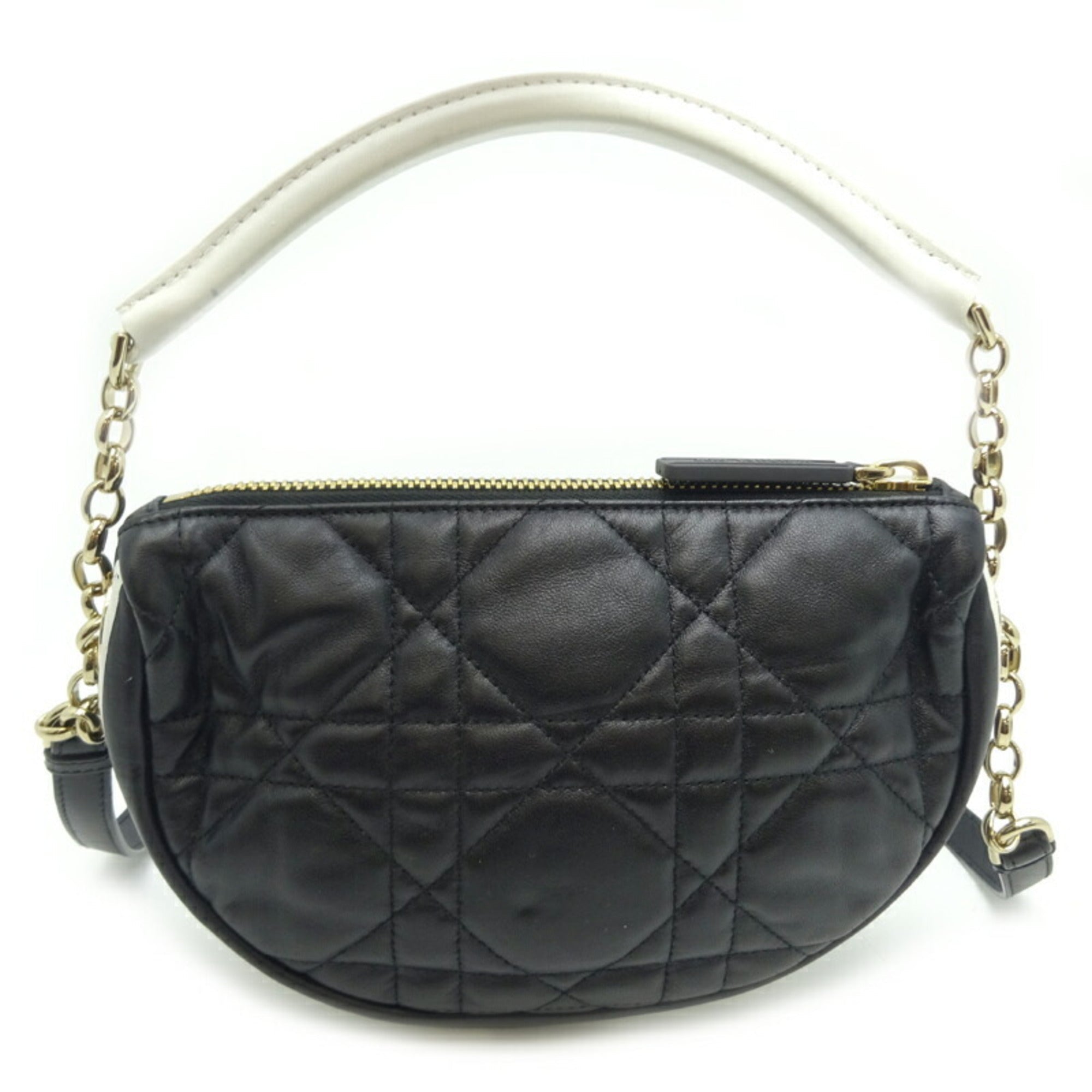 Christian Dior Black Leather Handbag (Pre-Owned)