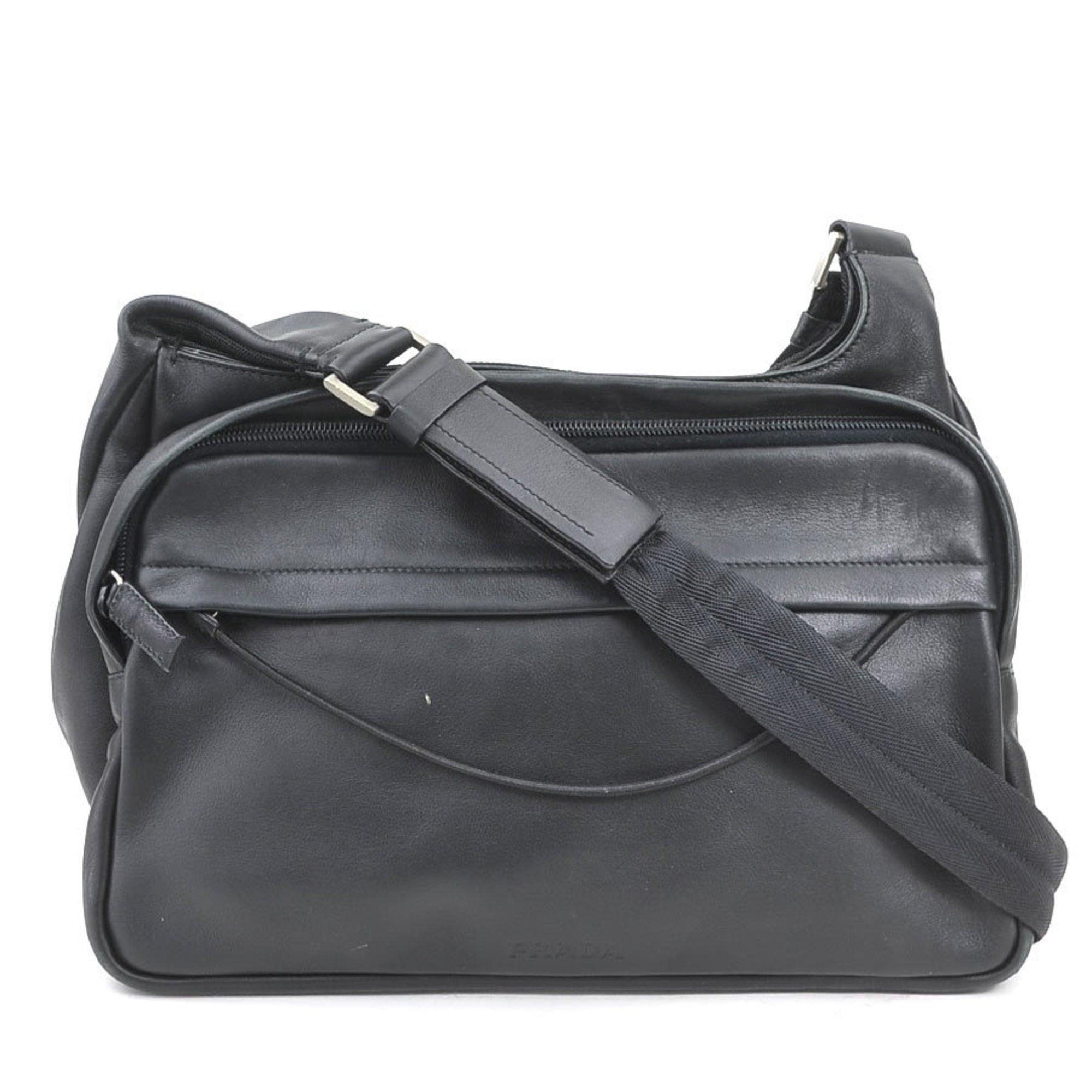 Prada Black Nylon Shoulder Bag