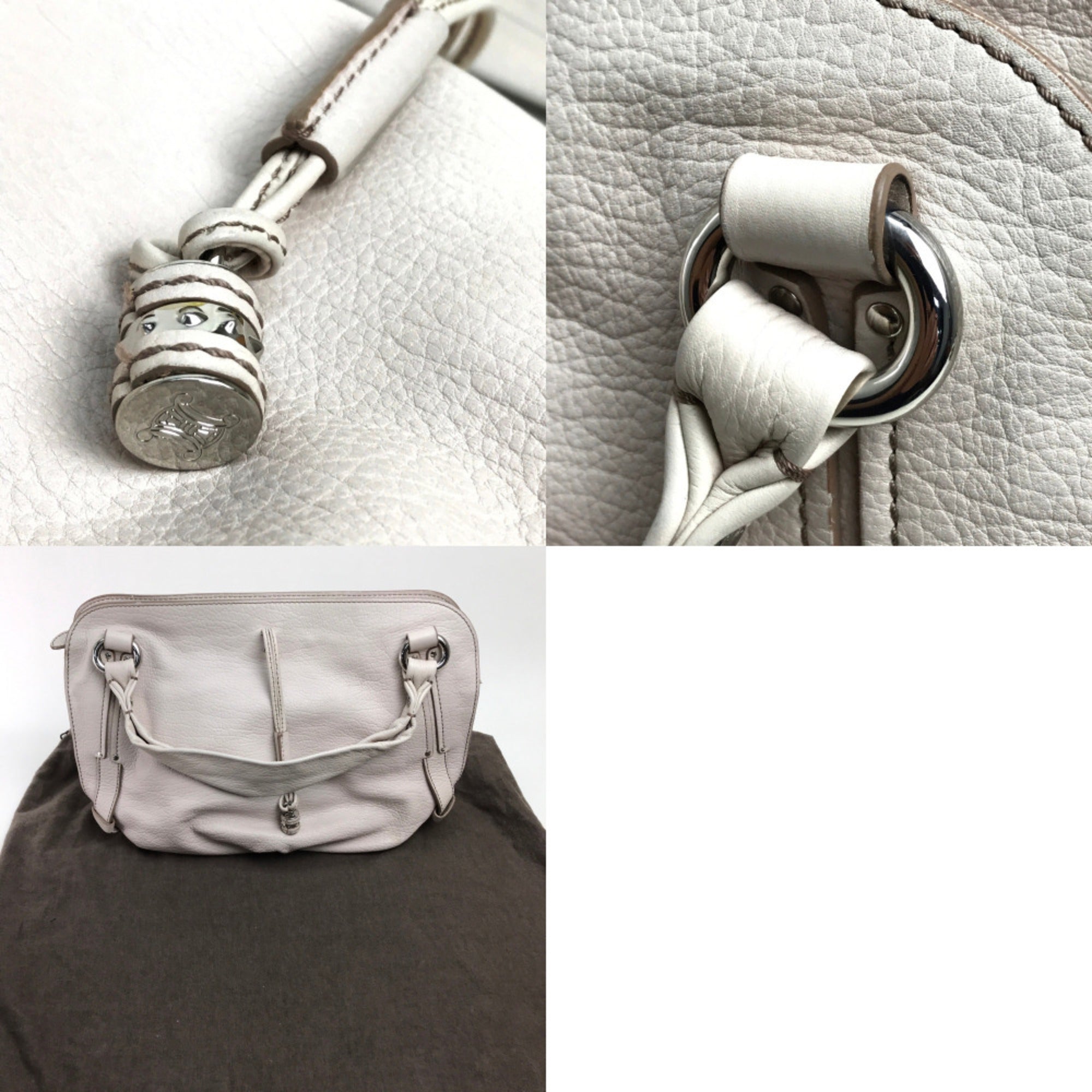 Celine Pink Leather Handbag