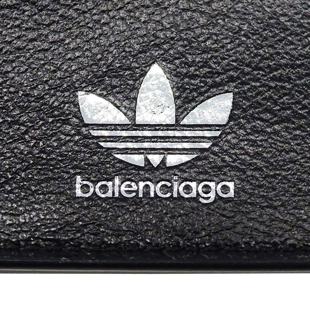 Balenciaga Black Leather Wallet (Tri-Fold)