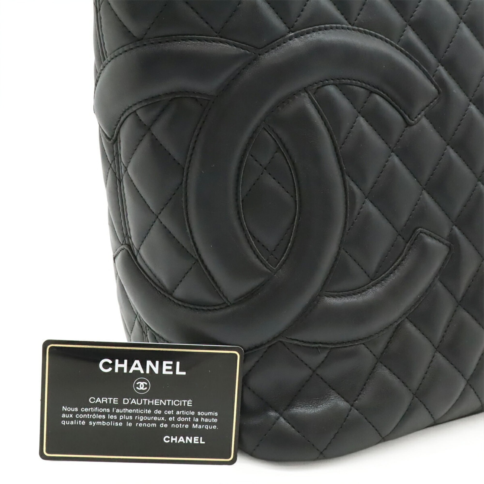 Chanel Black Pink Shoulder Bag Tote Bag