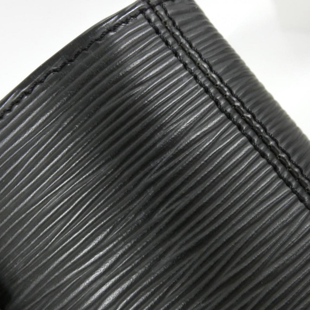 Louis Vuitton Black Leather Handbag