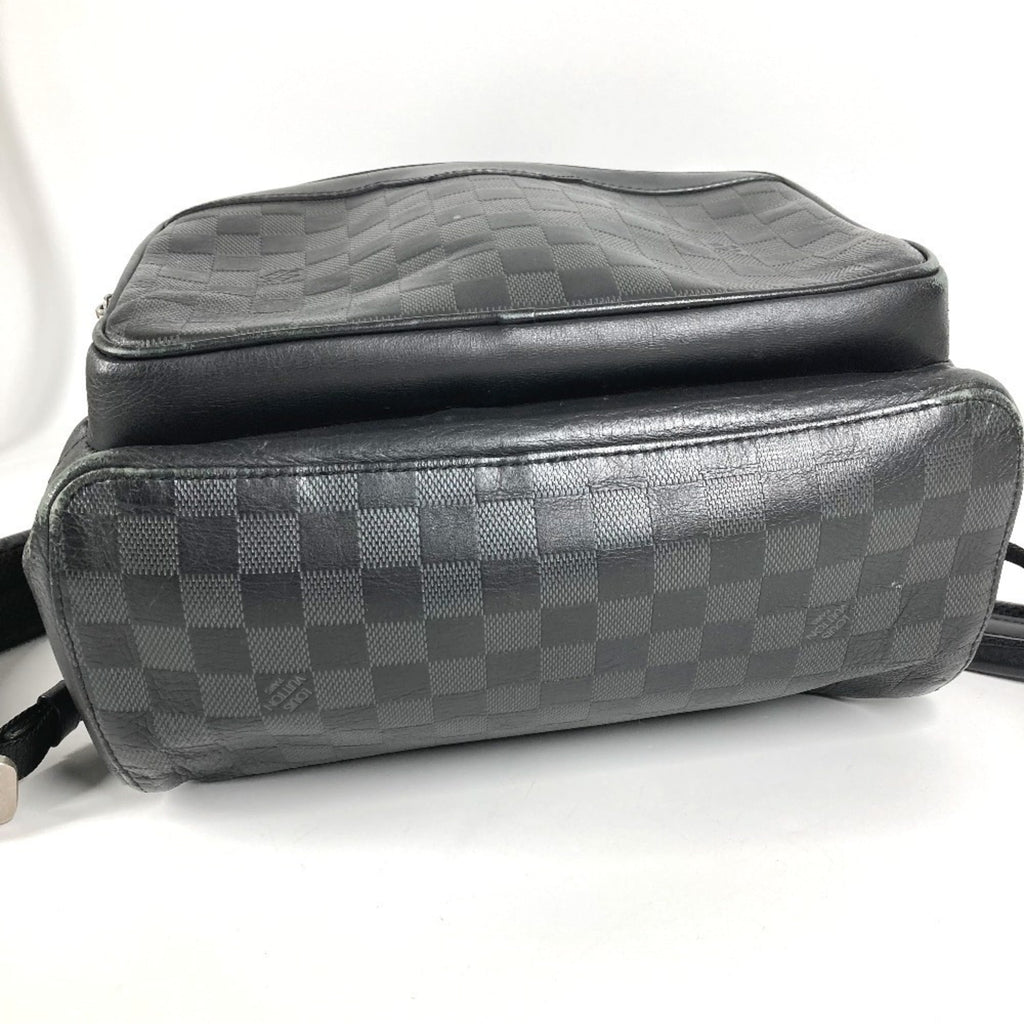 Louis Vuitton Black Damier Infini Leather Backpack
