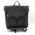Fendi Black Leather Backpack