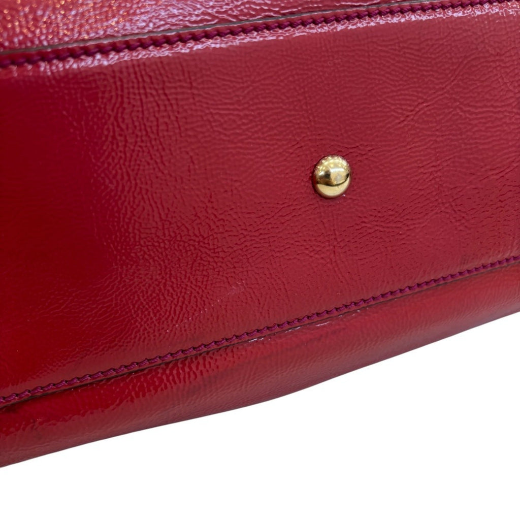 Gucci Red Color Handbag (Pre-Owned)