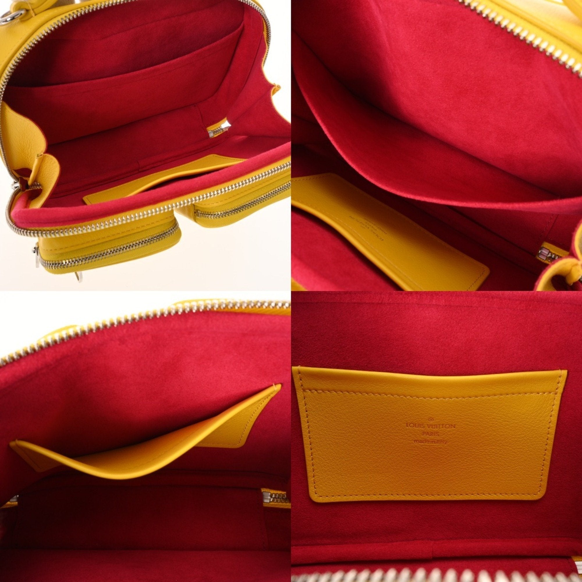 Louis Vuitton Jaune Leather Shoulder Bag