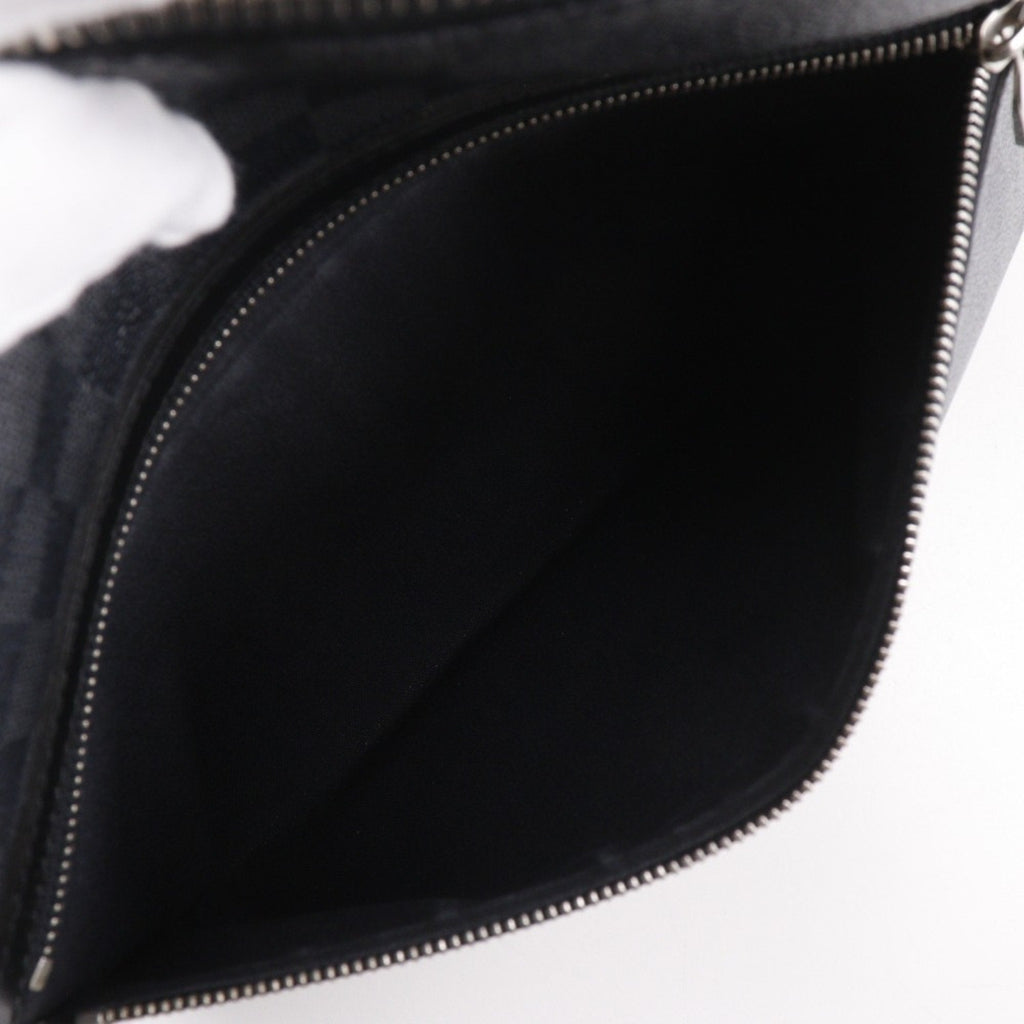 Louis Vuitton Black Damier Graphite Canvas Shoulder Bag