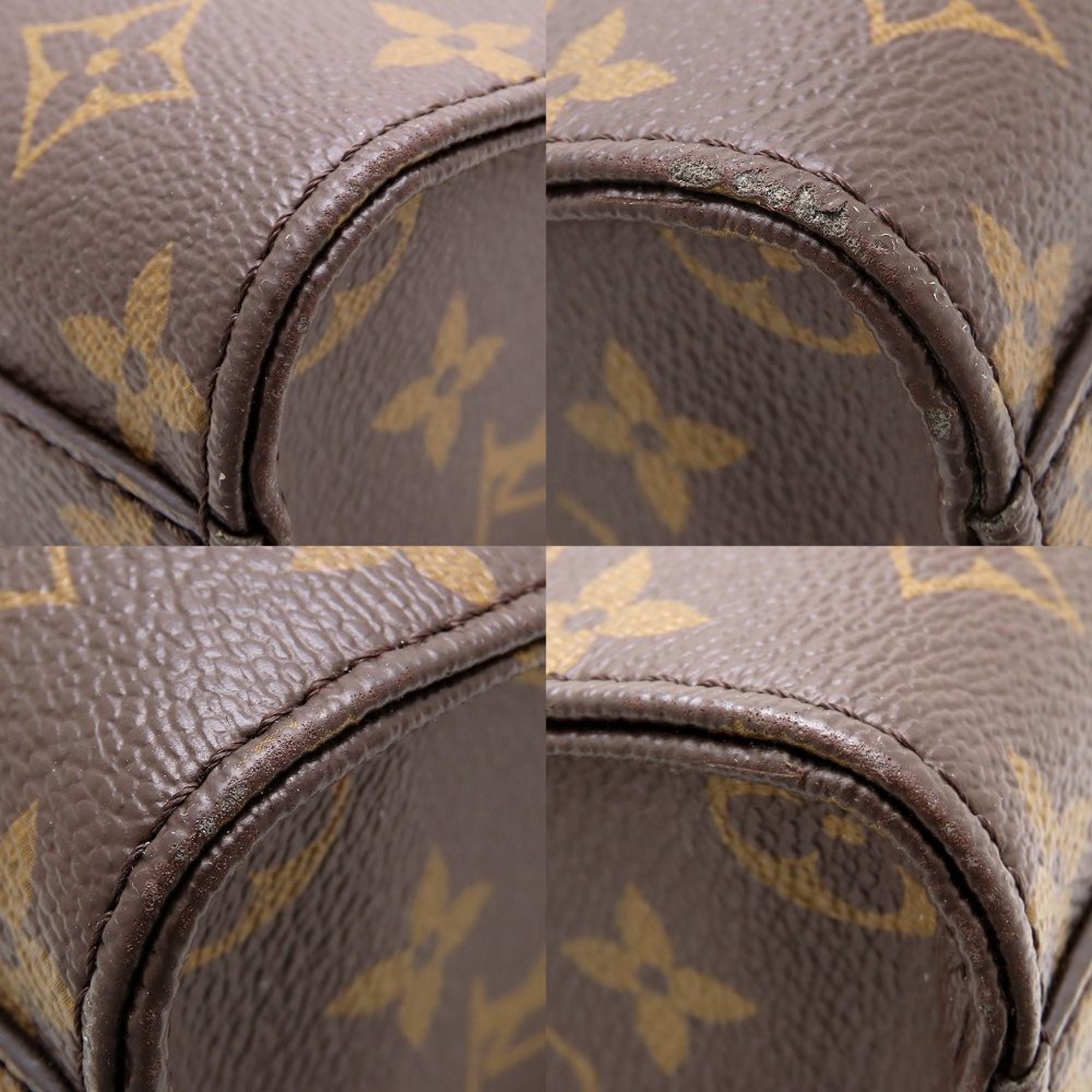 Louis Vuitton Monogram Brown Canvas Tote Bag