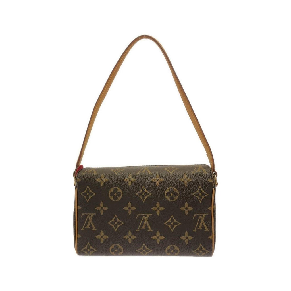 Louis Vuitton Brown Coated Canvas Handbag