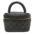 Chanel Black Leather Handbag