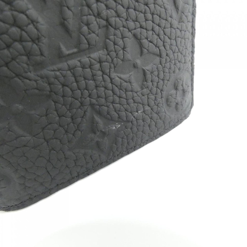 Louis Vuitton Black Leather Long Wallet
