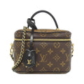 Louis Vuitton Marron Coated Canvas Handbag