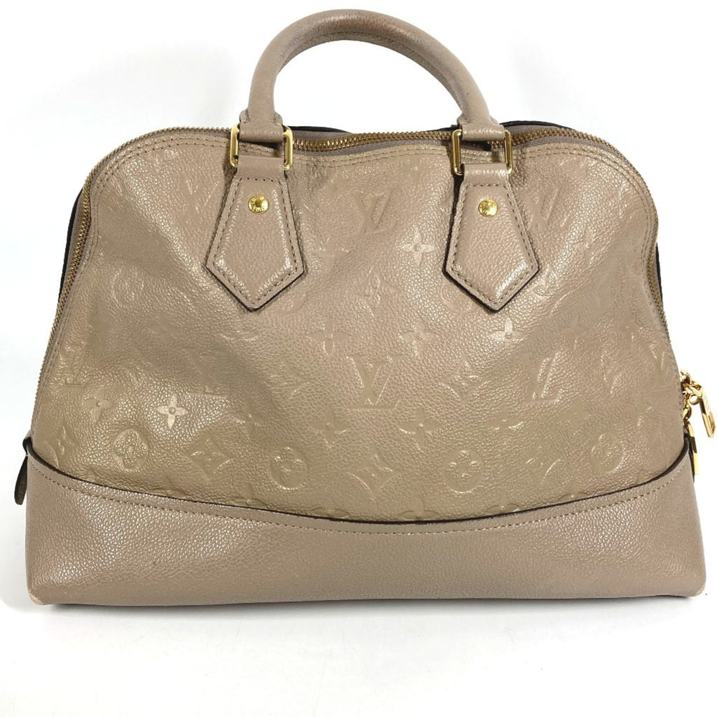 Louis Vuitton Beige Monogram Empreinte Leather Handbag Tote Bag