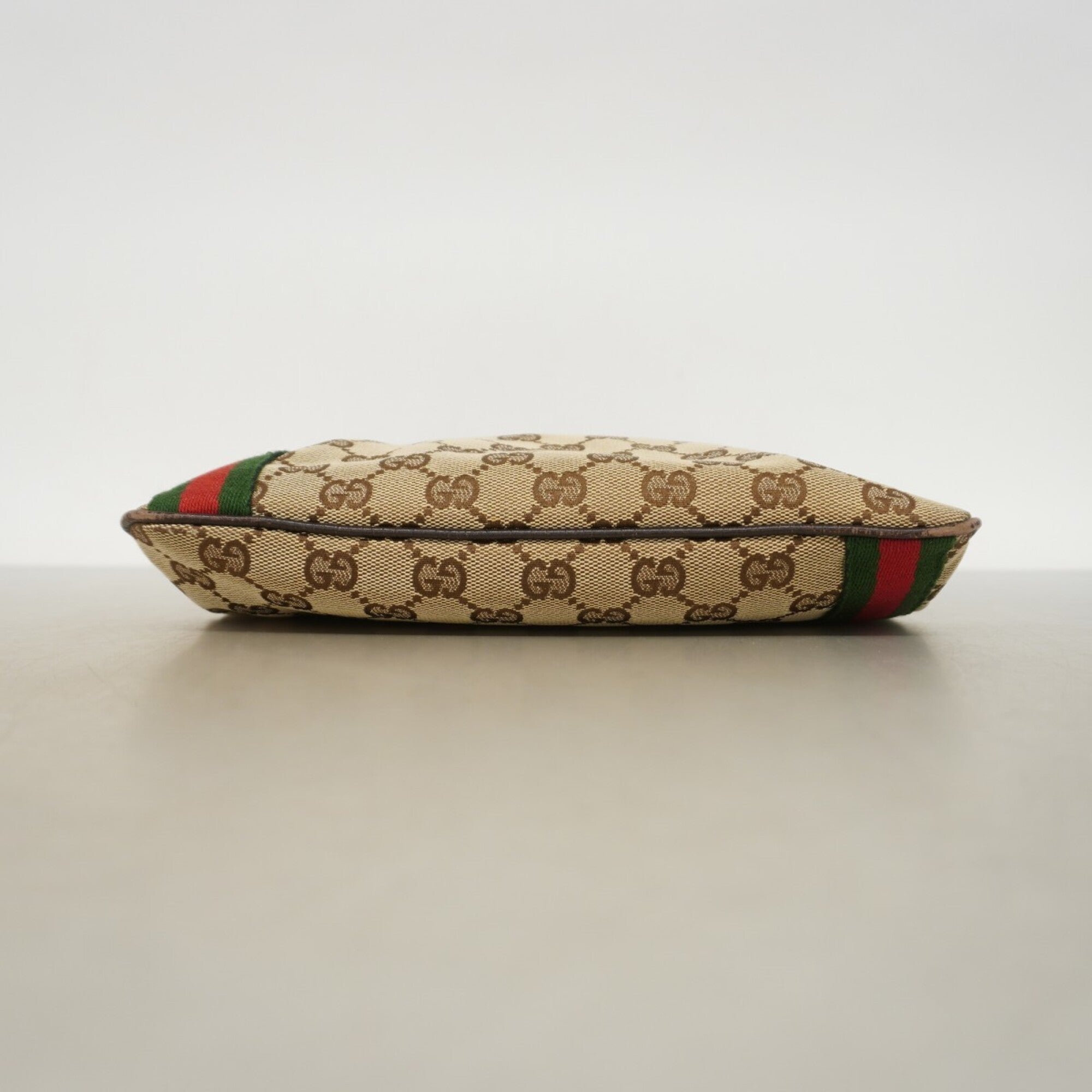Gucci Beige Canvas Shoulder Bag (Pre-Owned)