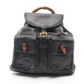 Gucci Black Leather Backpack (Pre-Owned)