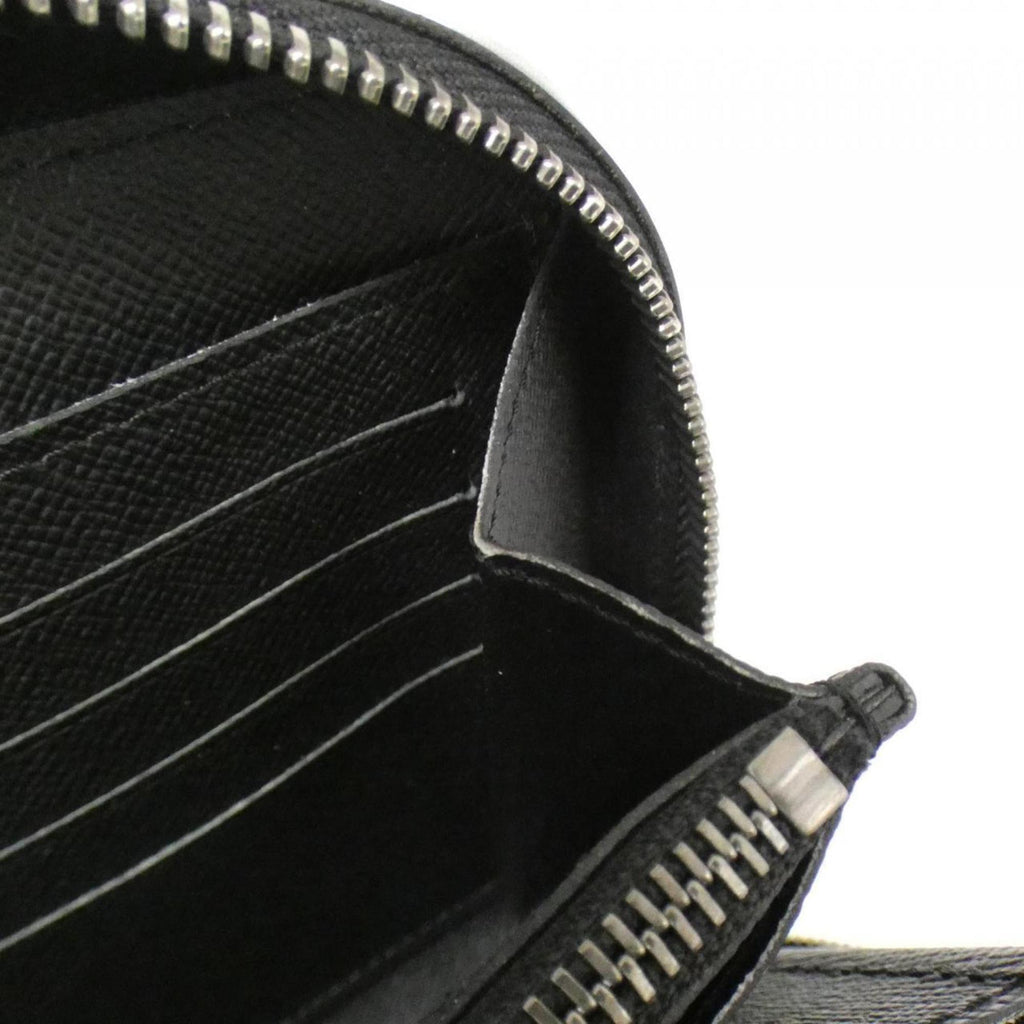 Louis Vuitton Black Coated Canvas Long Wallet
