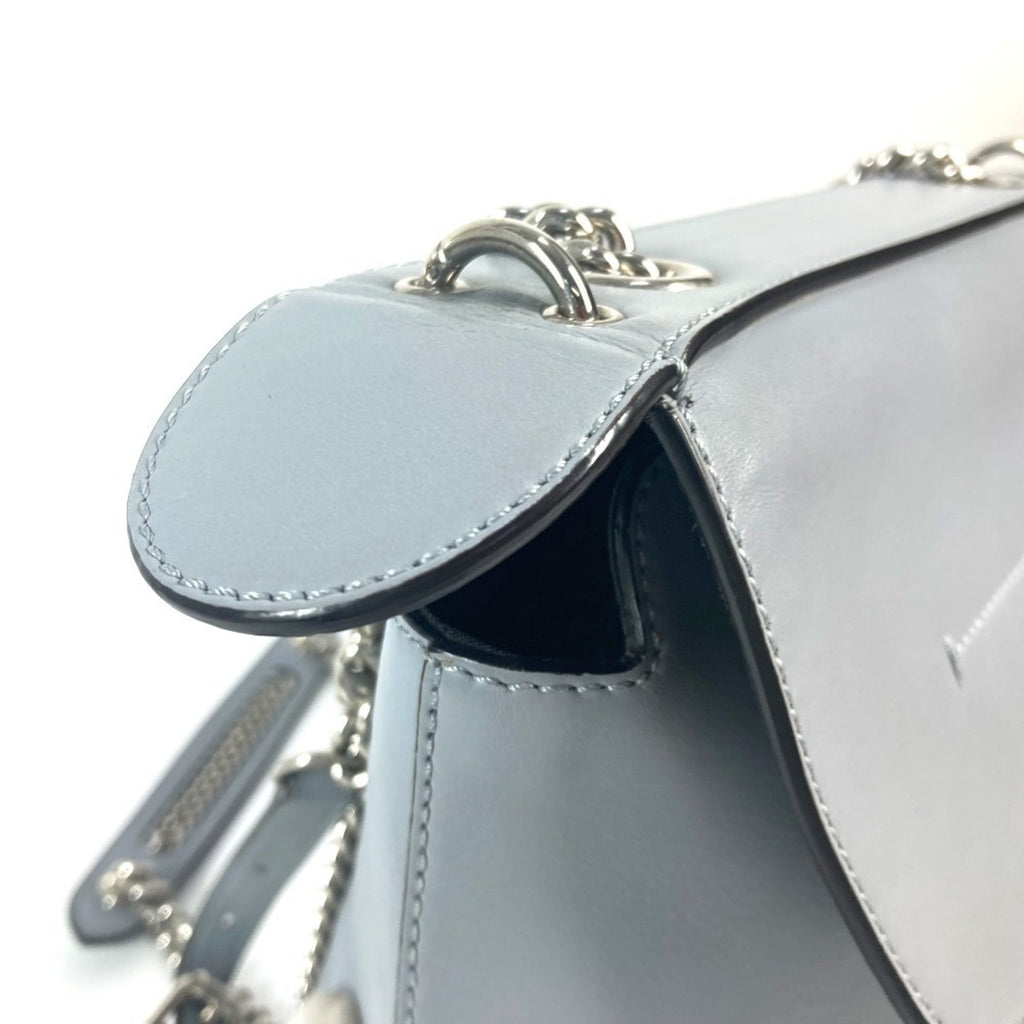 Fendi Blue Leather Backpack