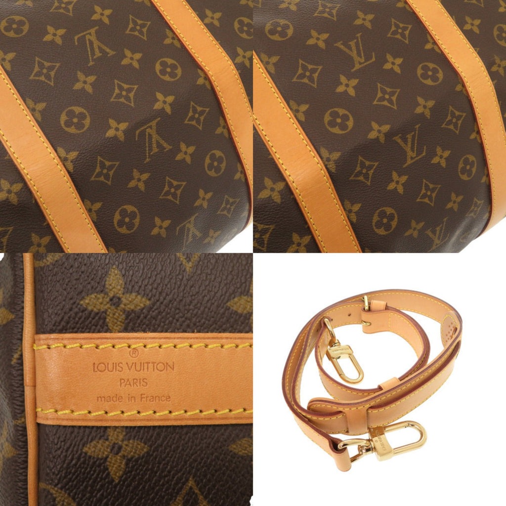 Louis Vuitton Brown Monogram Canvas Boston Bag