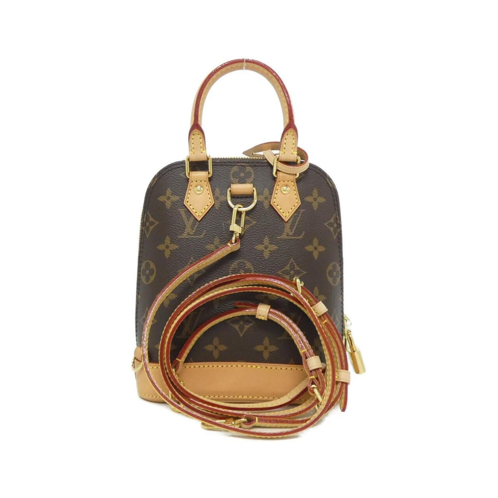 Louis Vuitton Marron Coated Canvas Backpack