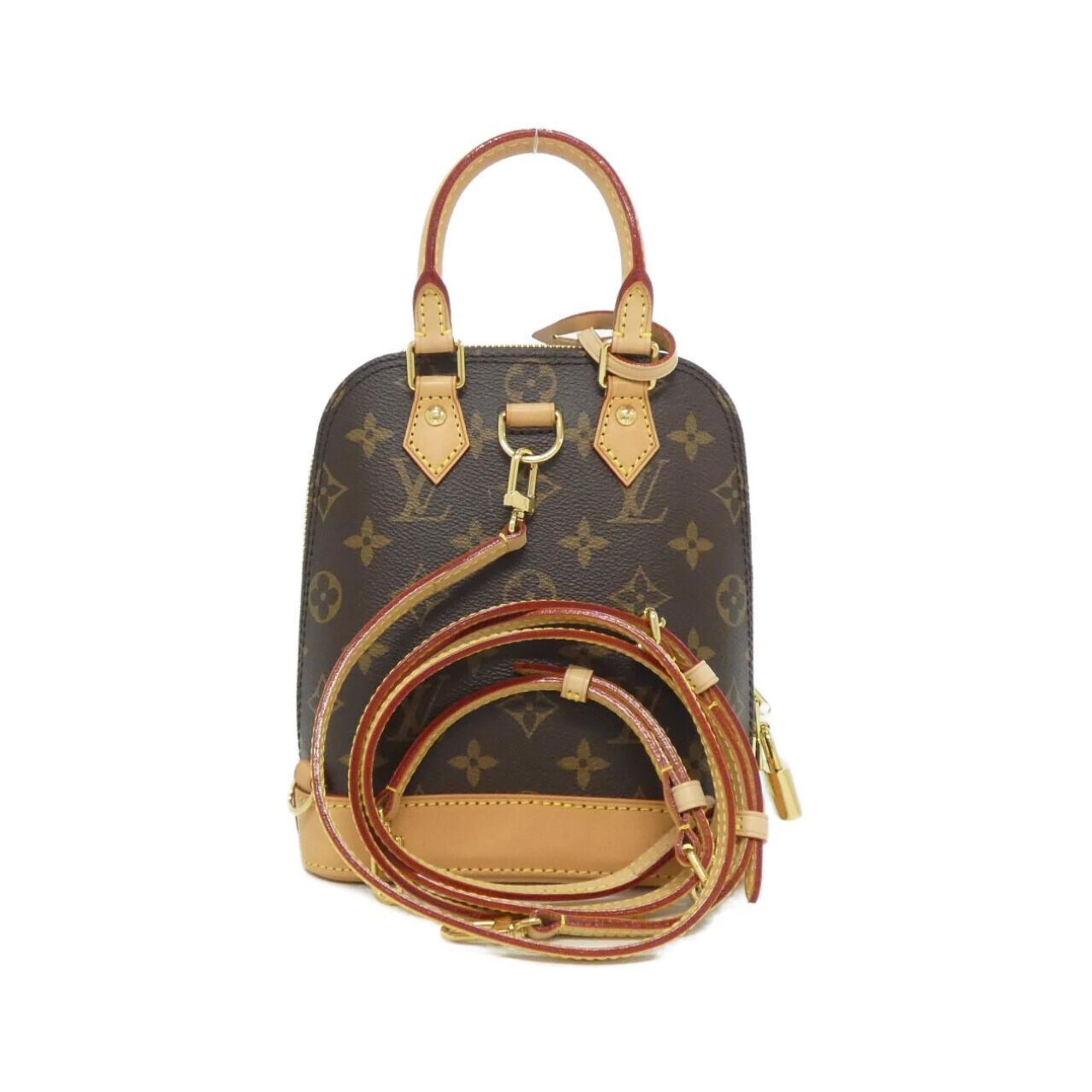 Louis Vuitton Marron Coated Canvas Backpack