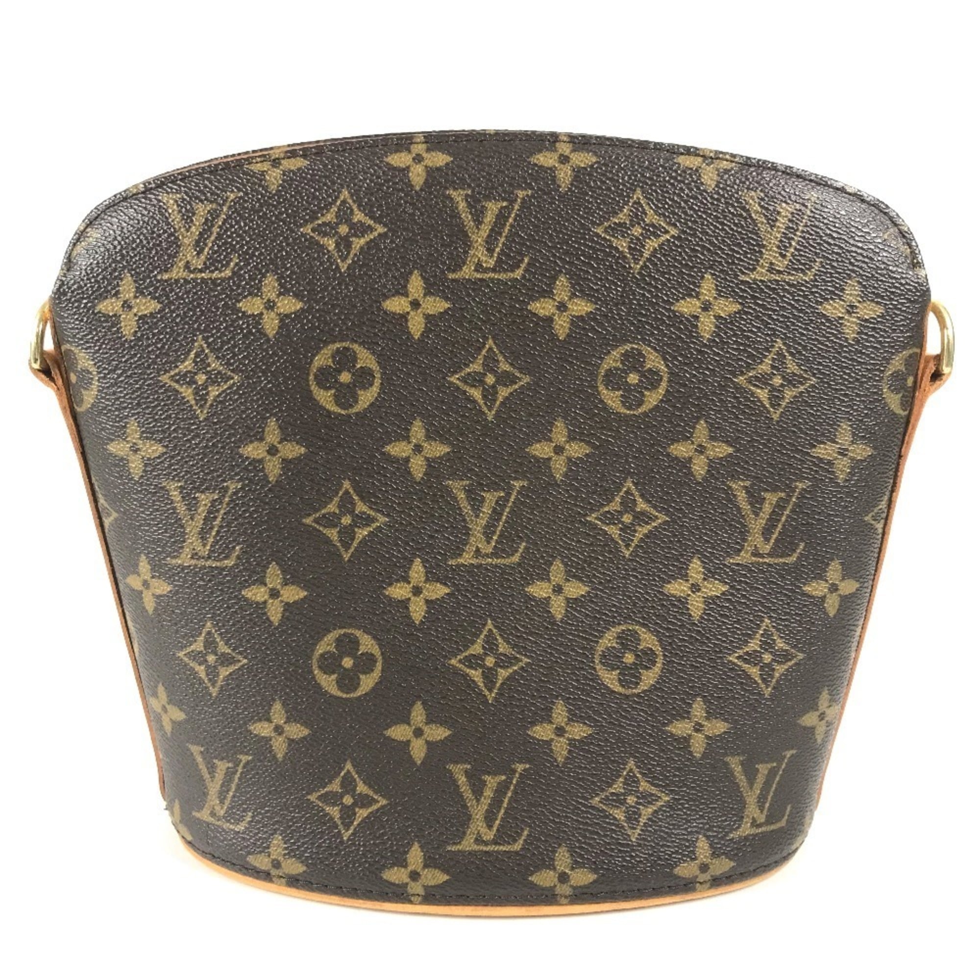Louis Vuitton Brown Monogram Handbag Pochette Shoulder Bag