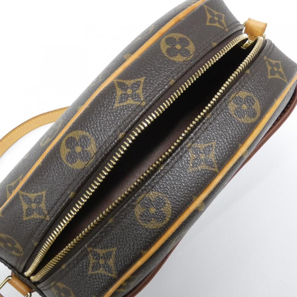 Louis Vuitton Brown Coated Canvas Shoulder Bag