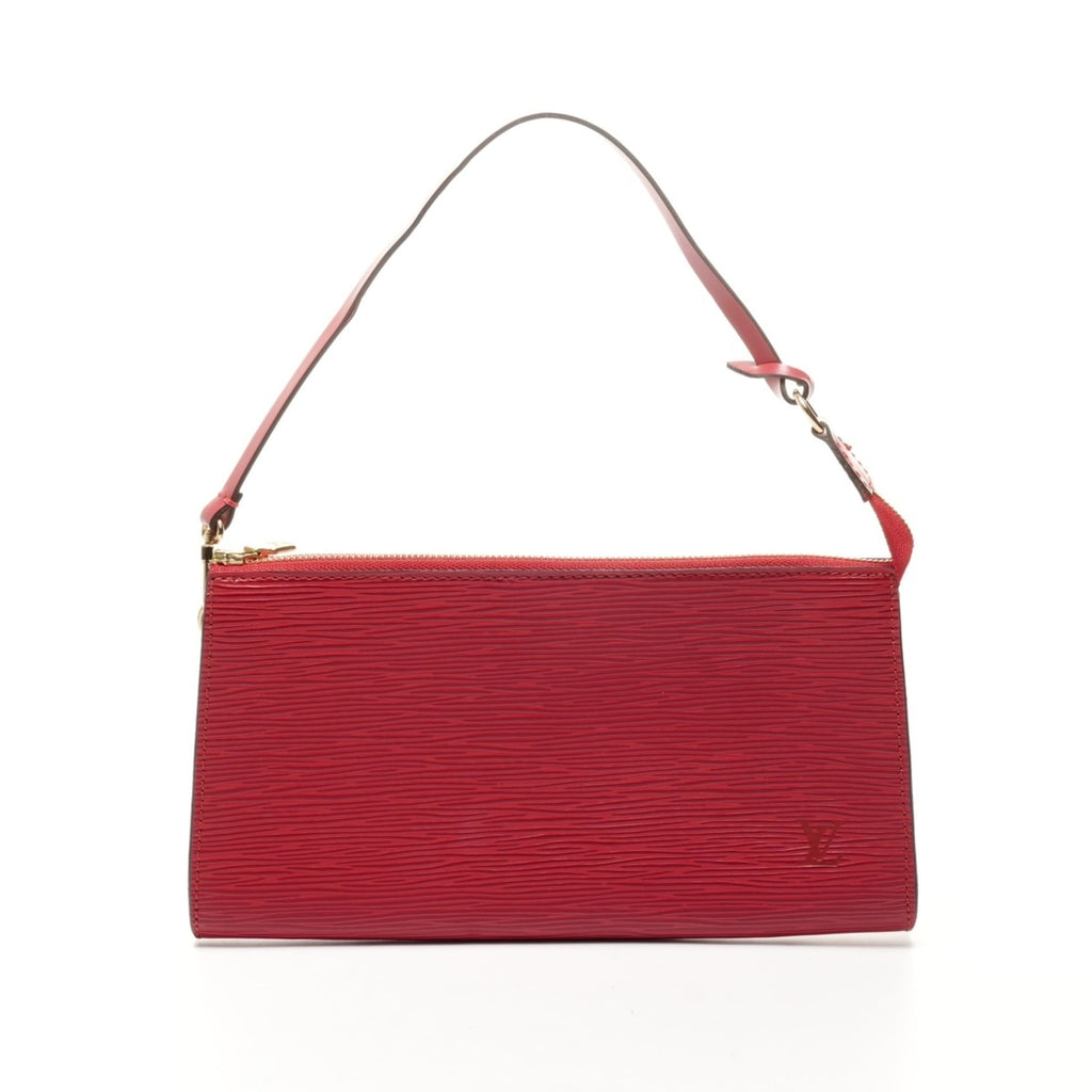 Louis Vuitton Red Color Epi Leather Handbag