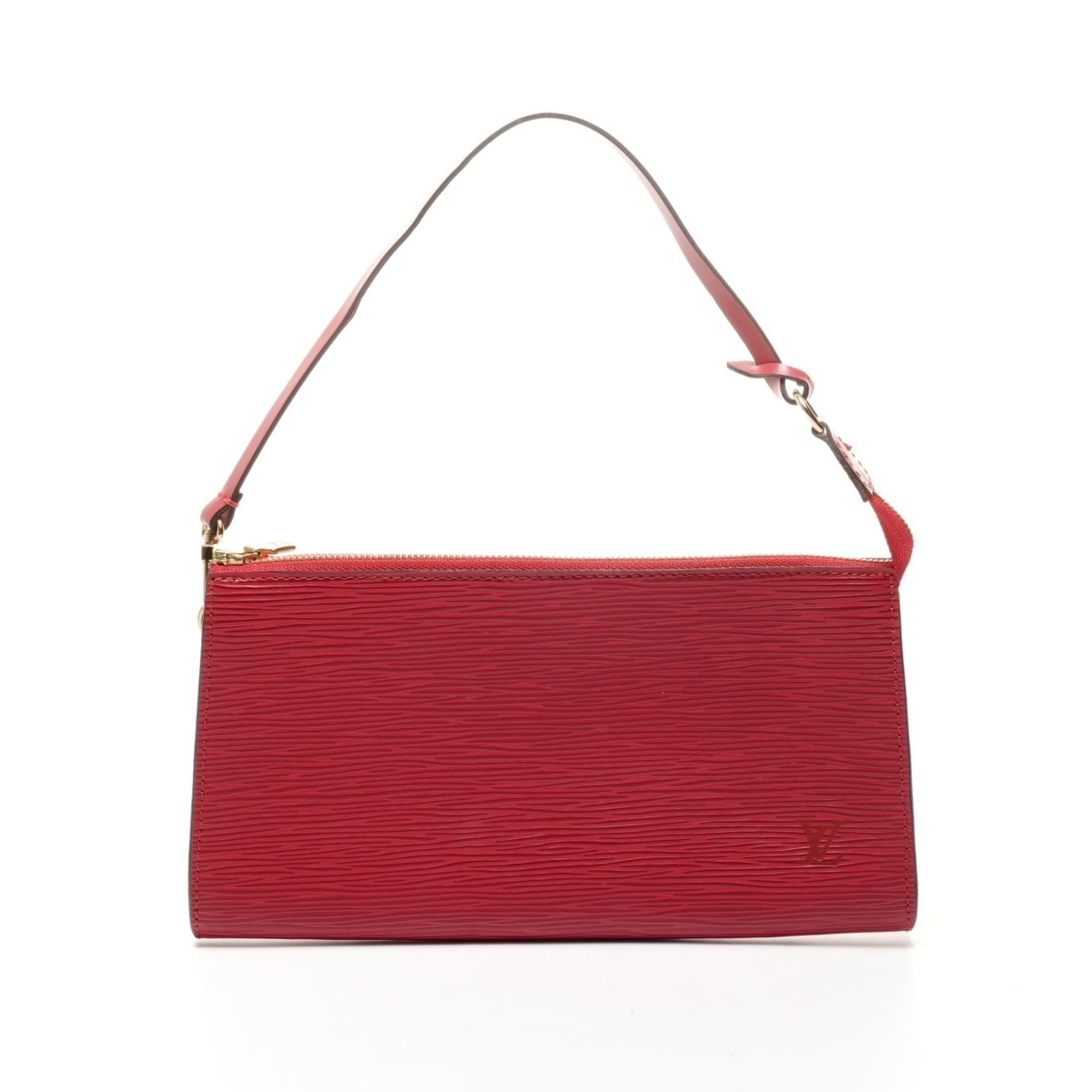 Louis Vuitton Red Color Epi Leather Handbag
