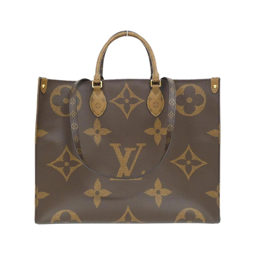 Louis Vuitton Marron Coated Canvas Handbag