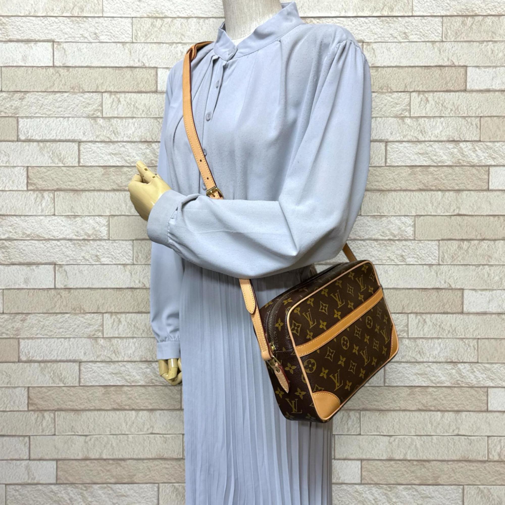 Louis Vuitton Brown Monogram Shoulder Bag