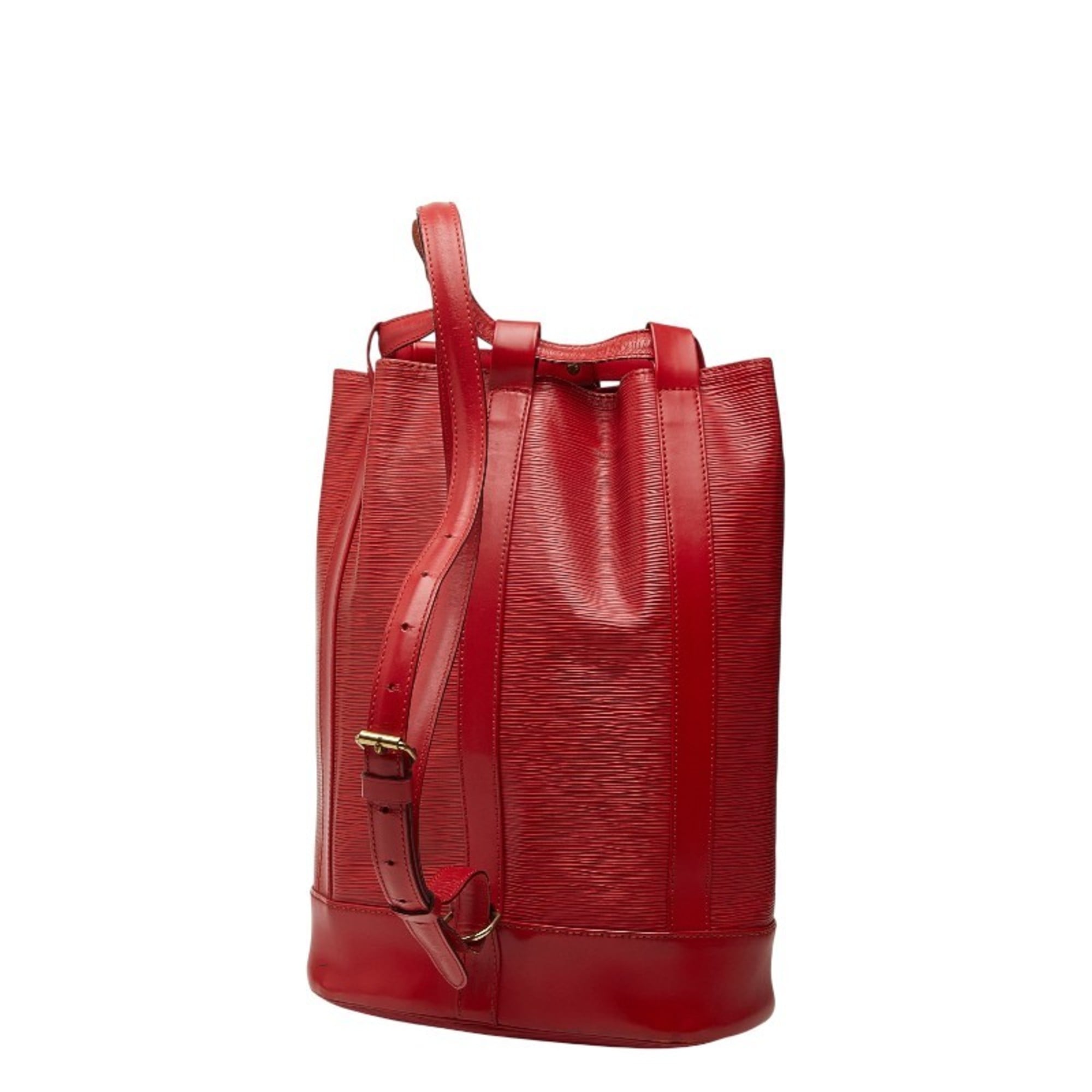 Louis Vuitton Castilian Red Epi Leather Shoulder Bag