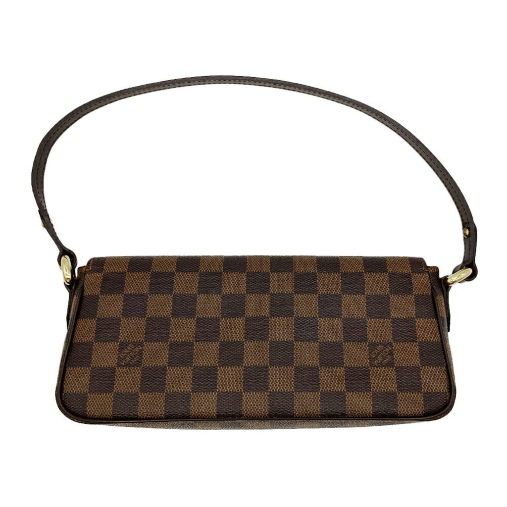 Louis Vuitton Damier Brown Damier Canvas Ebene Galle Leather Shoulder Bag