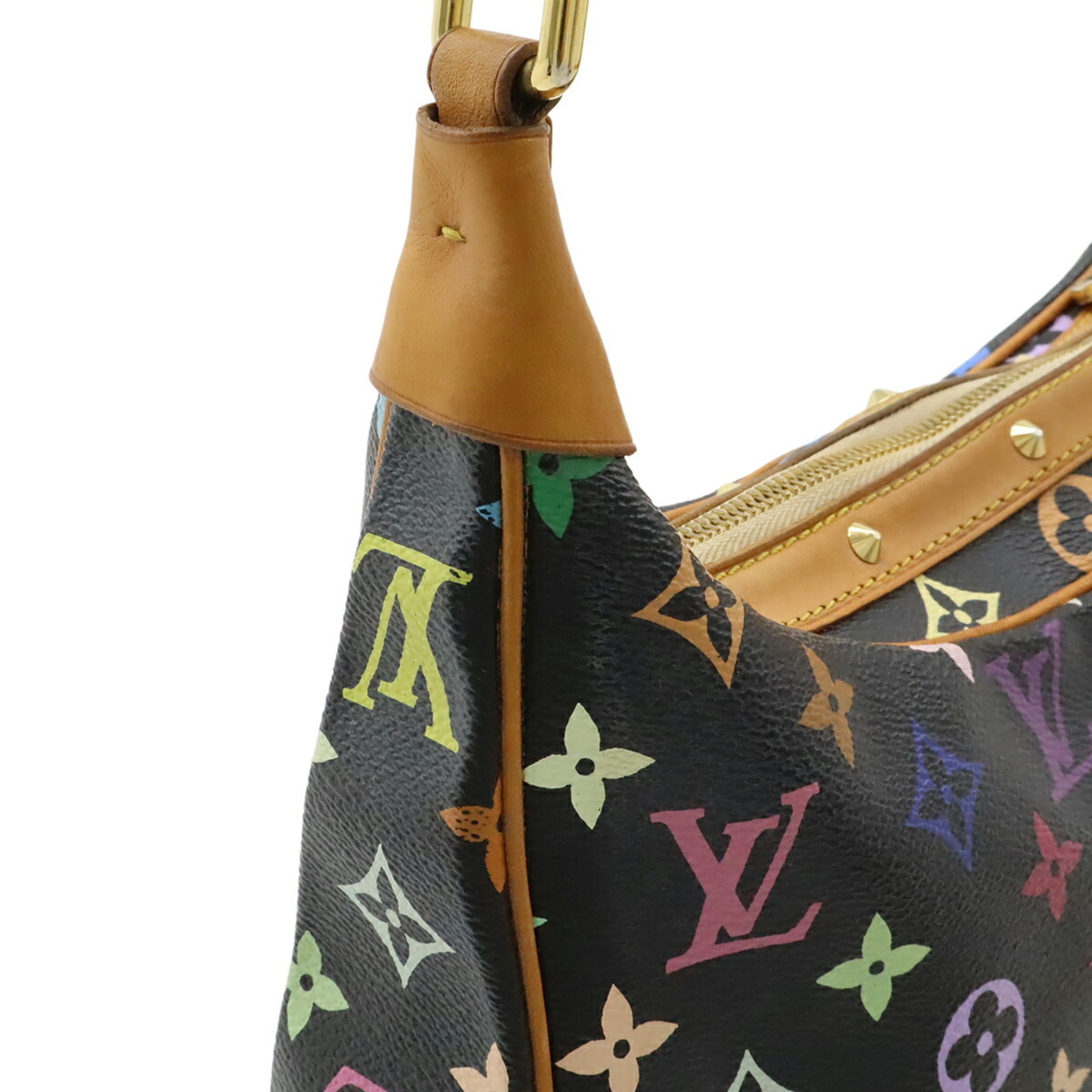 Louis Vuitton Black Monogram Multi-Color Monogram Multicolore Shoulder Bag