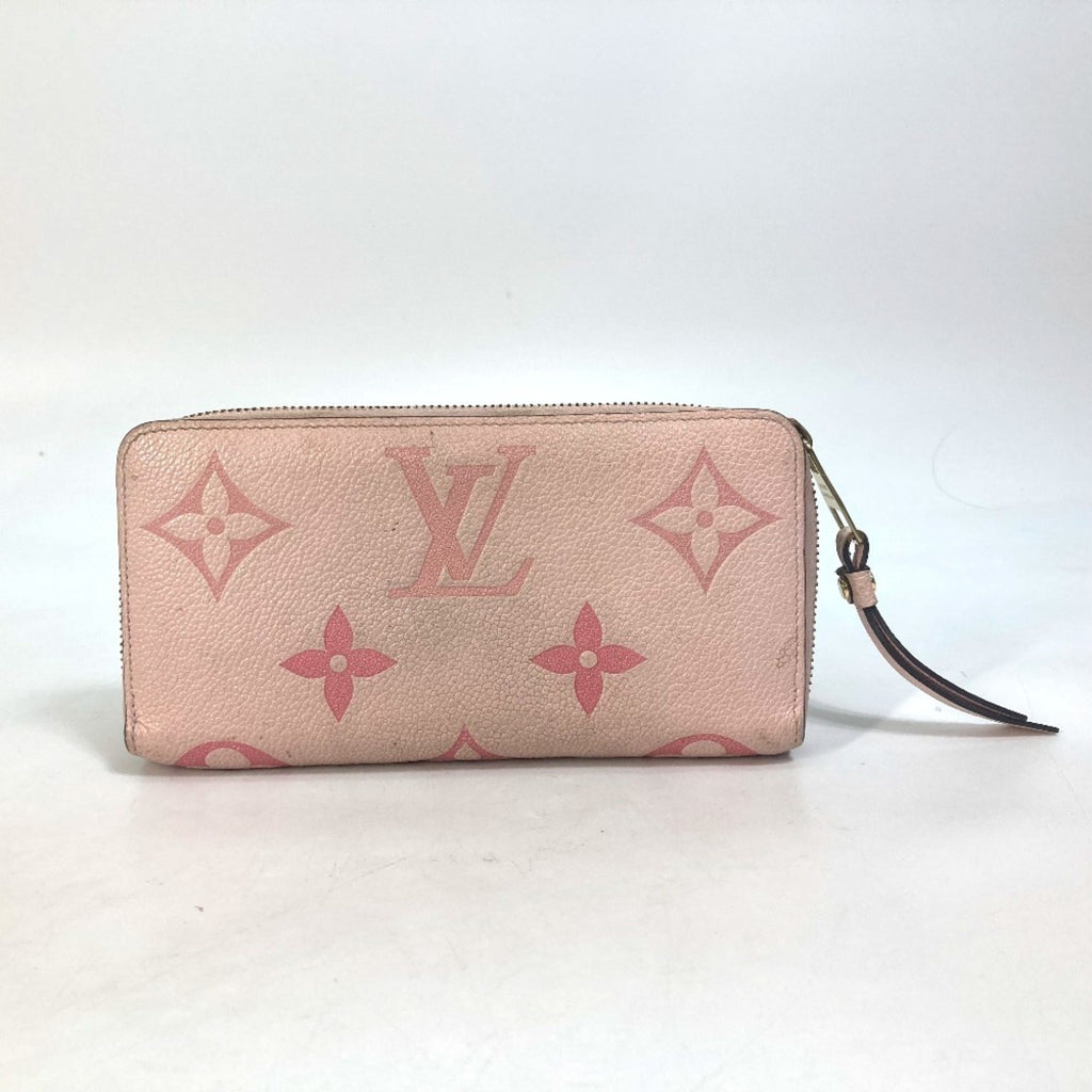Louis Vuitton Monogram Empreinte Pink Monogram Empreinte Long Wallet