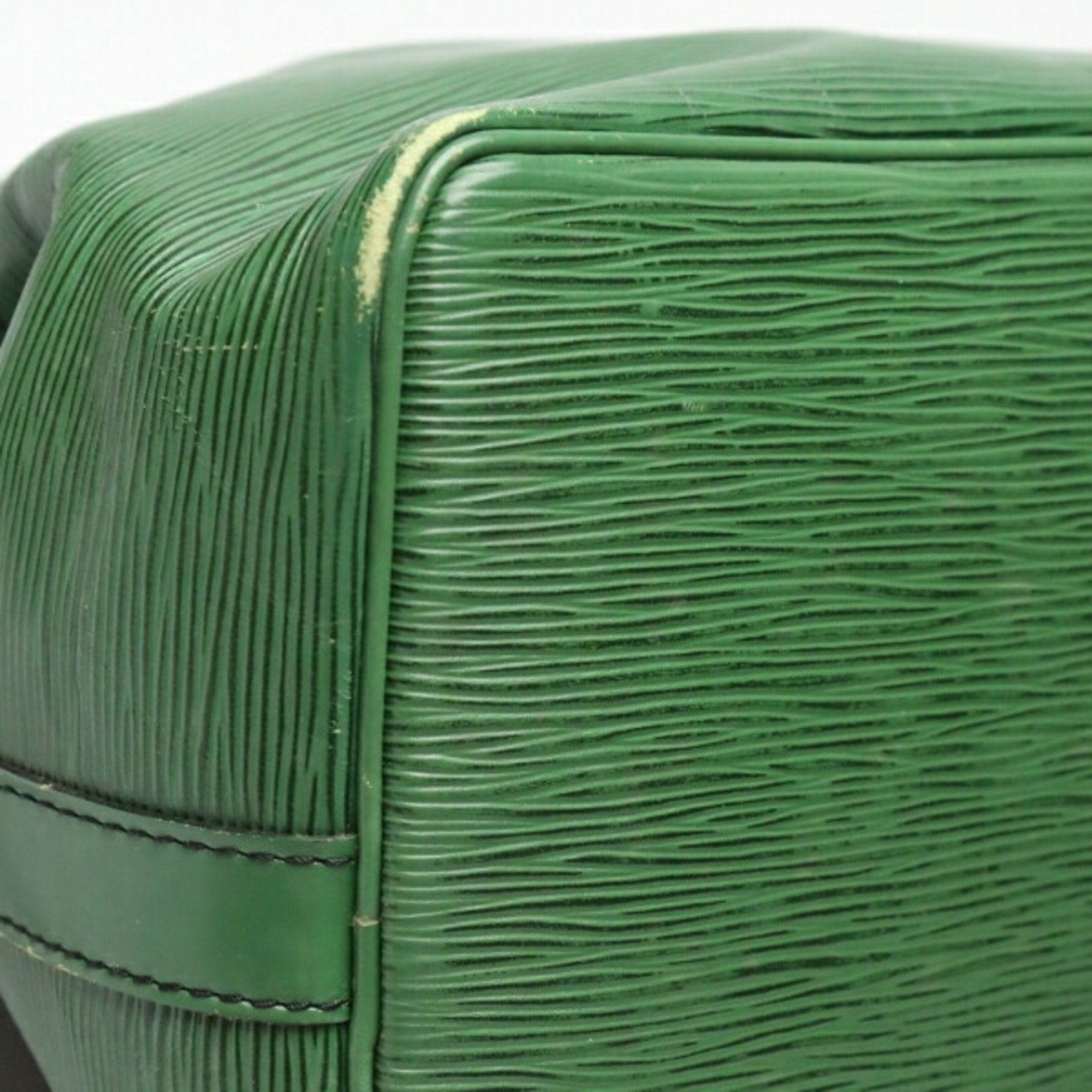 Louis Vuitton Borneo Green Epi Leather Shoulder Bag