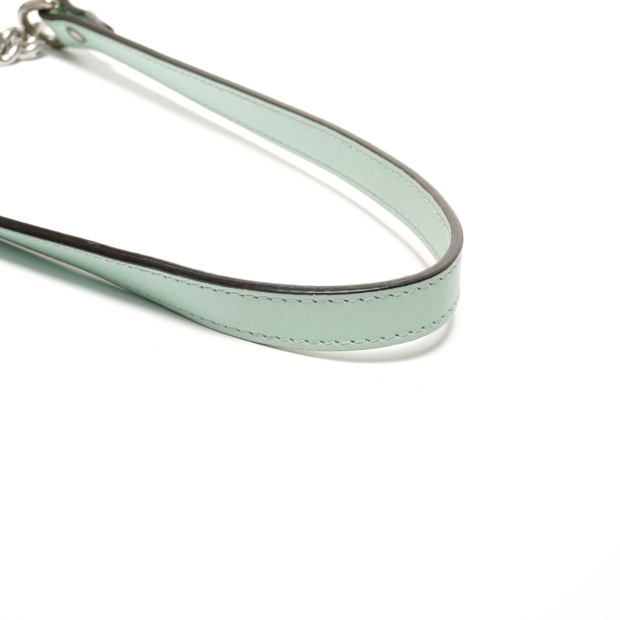 Gucci Gg Marmont Green Leather Shoulder Bag (Pre-Owned)