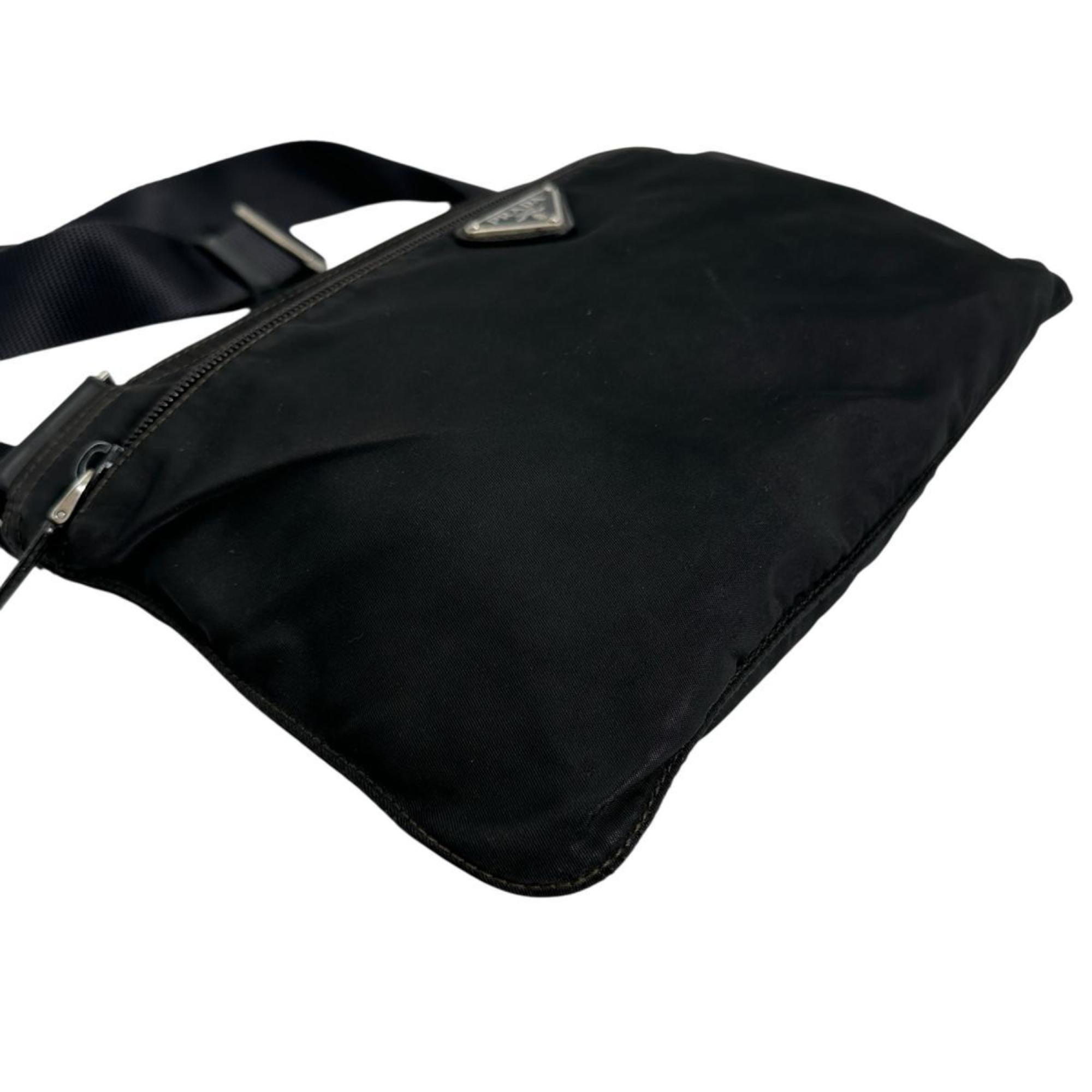 Prada Black Nylon Shoulder Bag Sling Bag