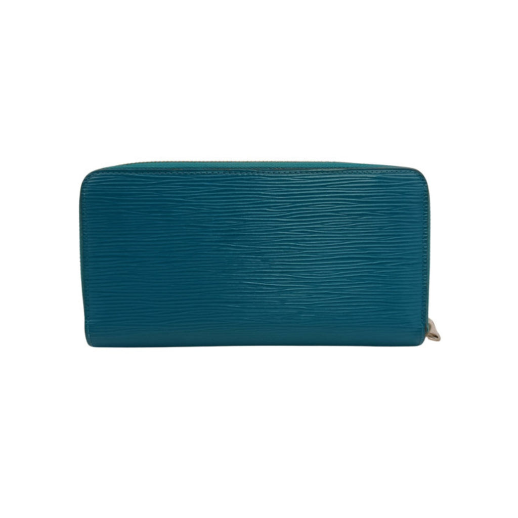 Louis Vuitton Epi Blue Cyan Epi Leather Long Wallet