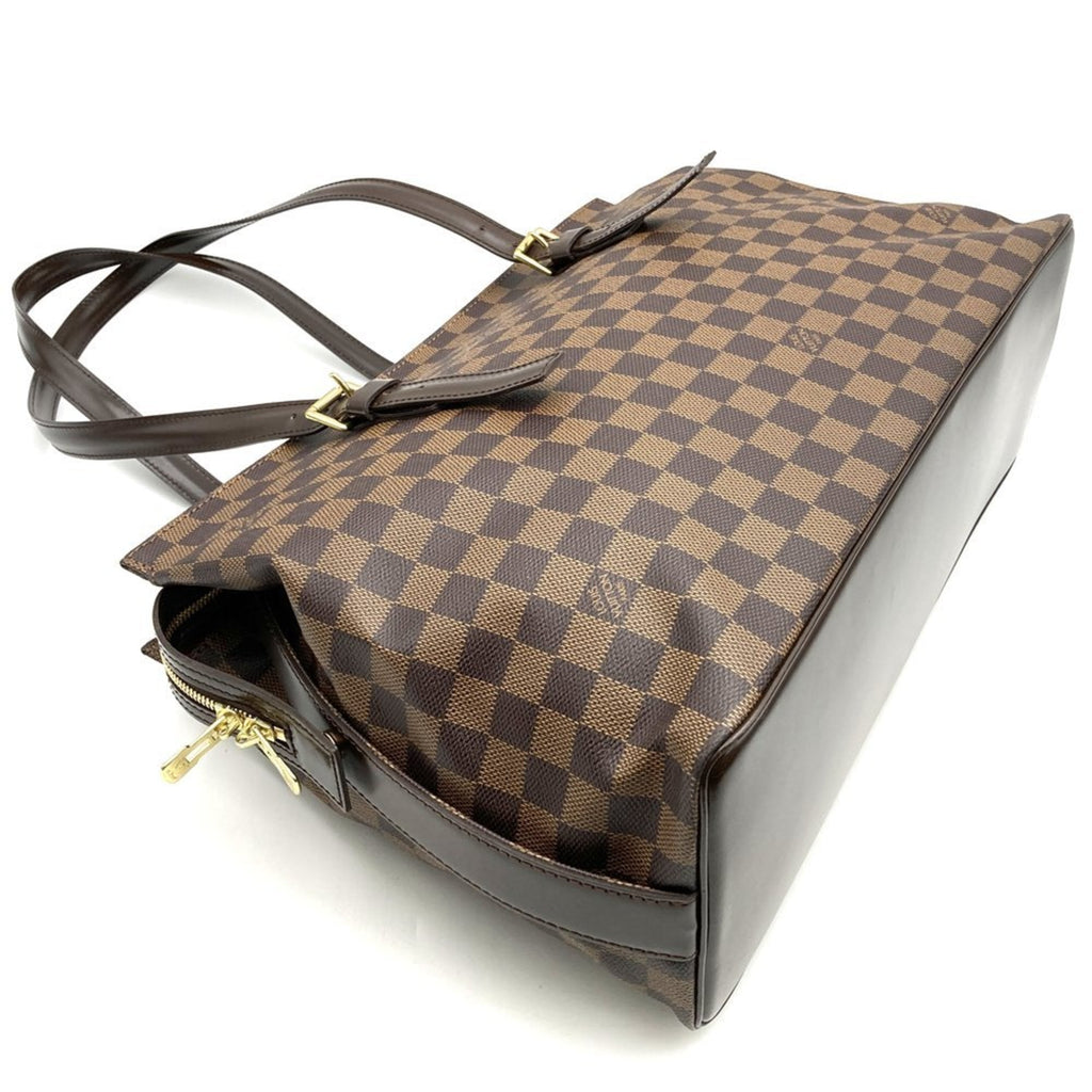 Louis Vuitton Brown Damier Canvas Shoulder Bag Tote Bag