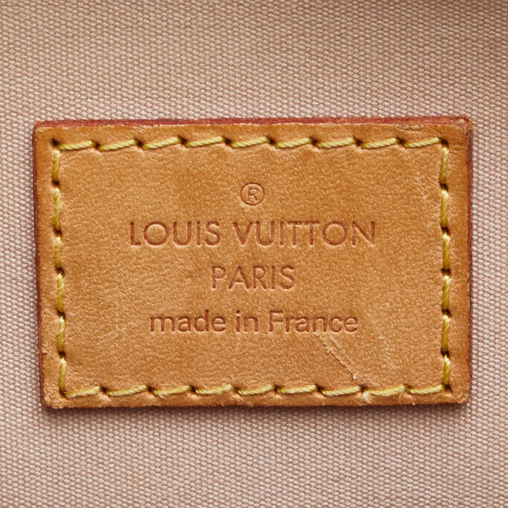 Louis Vuitton Beige Poodle Monogram Vernis Handbag