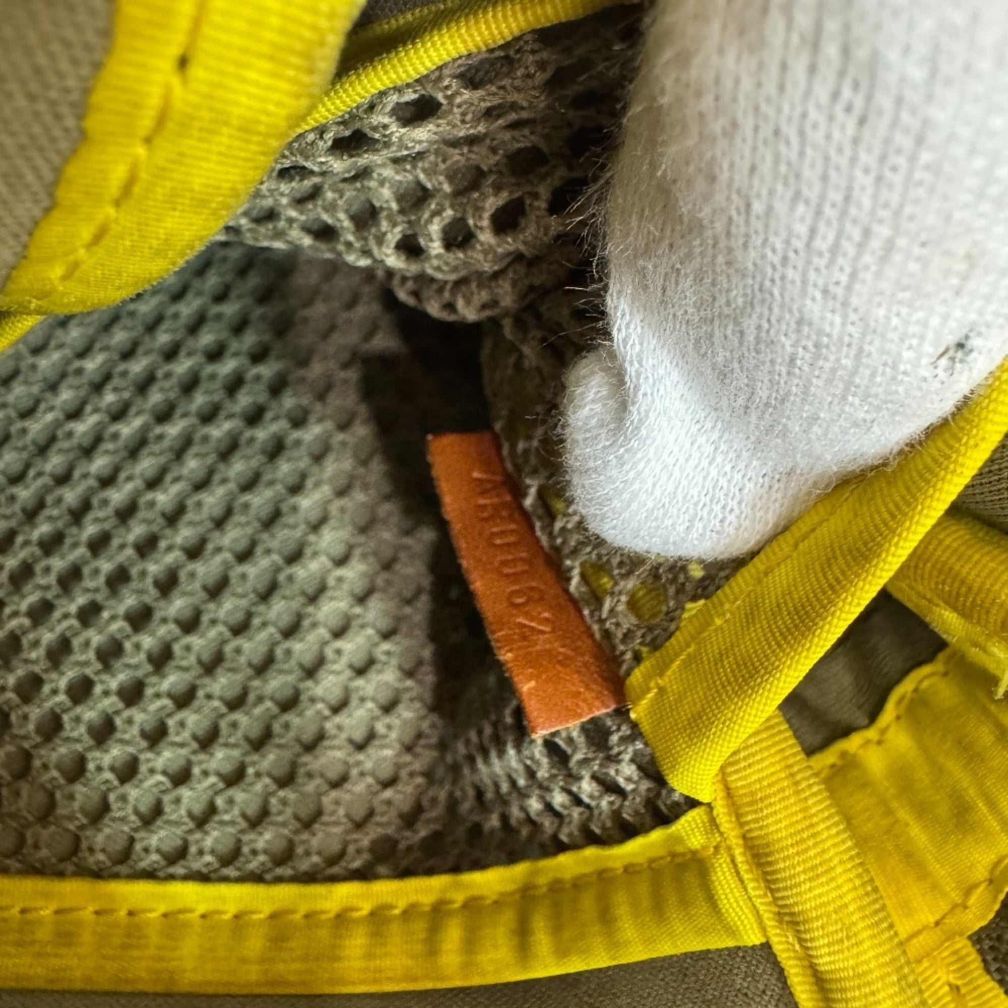 Louis Vuitton Yellow Canvas Pochette Shoulder Bag