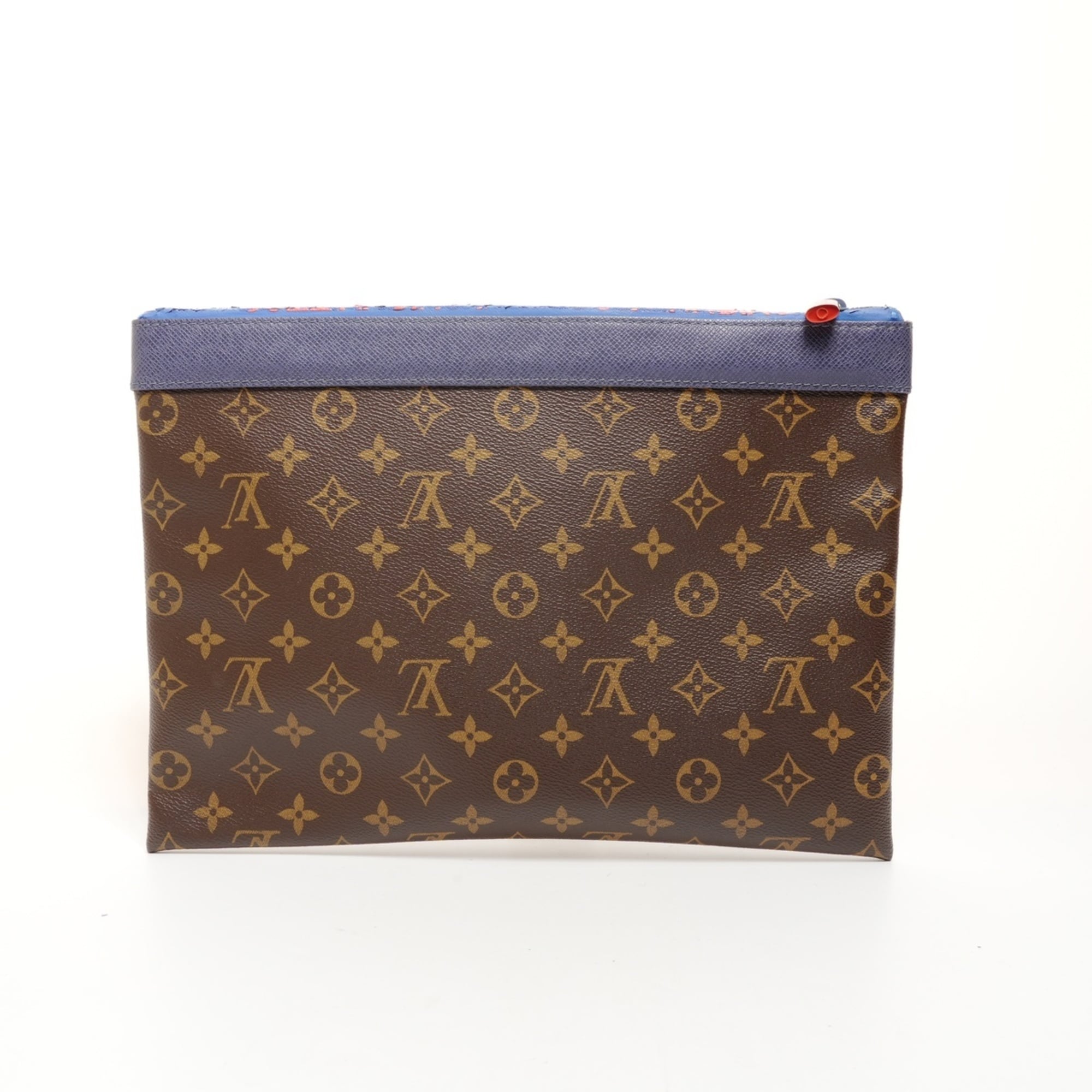 Louis Vuitton Brown Clutch Bag Pochette